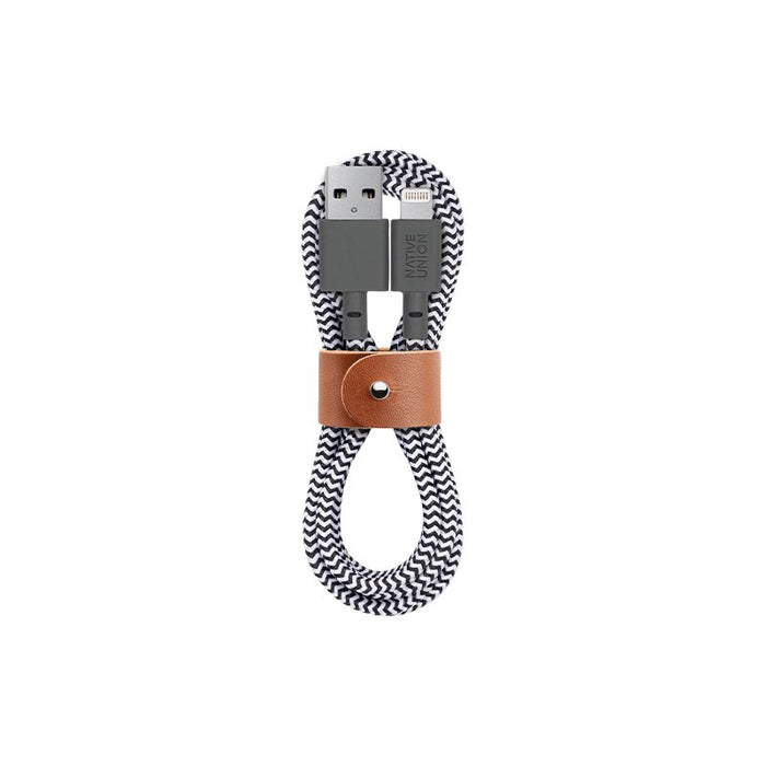 EAN 4895200436348 - Native Union Belt Cable 1,2 m Negro, Blanco imagen 1