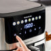 EAN 8414234739995 - Taurus AIR FRY DIGITAL 7S VIEW Sencillo 6,5 L Independiente 1600 W Freidora de aire caliente Plata, Negro imagen 3