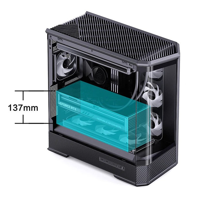 EAN 6970620554884 - Jonsbo D400 Midi Tower Negro imagen 21