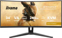 EAN 4948570125173 - iiyama G-MASTER GCB3486WQSCP-B1 pantalla para PC 86,4 cm (34") 3440 x 1440 Pixeles UltraWide Quad HD Negr imagen 2