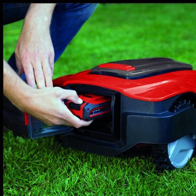 EAN 4006825653441 - Einhell FREELEXO 1200 LCD BT Robot cortacésped Batería Rojo imagen 4