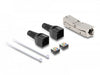 EAN 4043619870646 - DeLOCK 87064 conector Negro, Metálico imagen 1