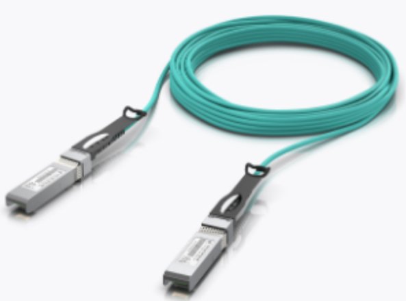 EAN 0810010077196 - Ubiquiti UACC-AOC-SFP28-10M Cable de fibra óptica e InfiniBand Color aguamarina imagen 1