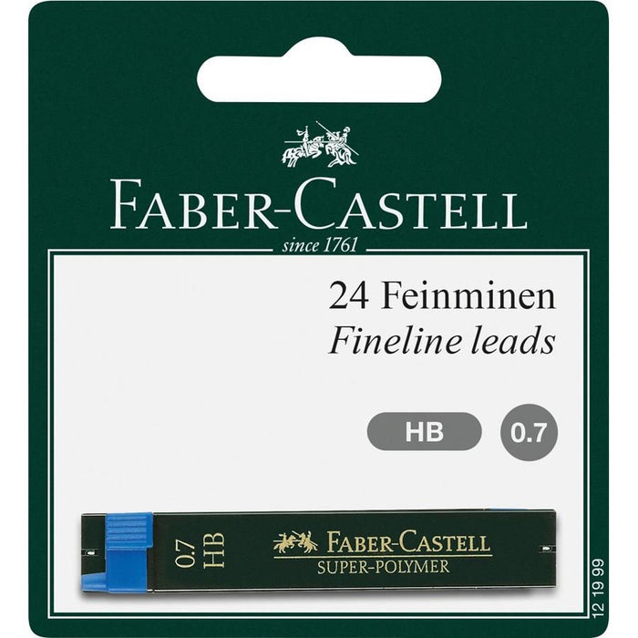 EAN 4005401219996 - Faber-Castell Super-Polymer mina de repuesto HB Negro imagen 1