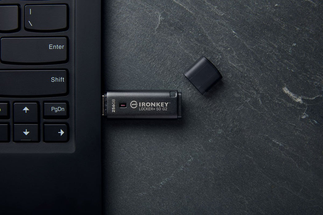 EAN 0740617353631 - Kingston Technology IronKey Locker+ 50 G2 unidad flash USB USB tipo A 3.2 Gen 1 (3.1 Gen 1) Negro imagen 7