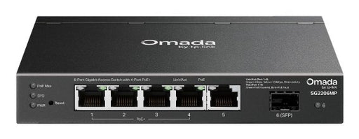 EAN 1210002602402 - TP-Link Omada SG2206MP switch L2 Gigabit Ethernet (10/100/1000) Energía sobre Ethernet (PoE) imagen 1