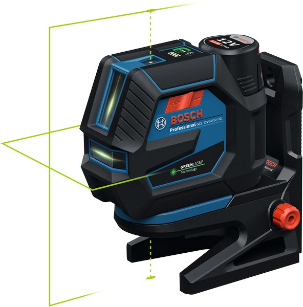 EAN 4053423303346 - Bosch GCL 12V-50-22 CG Professional Nivel de línea/punto 25 m 500-540 nm (< 10mW) imagen 2
