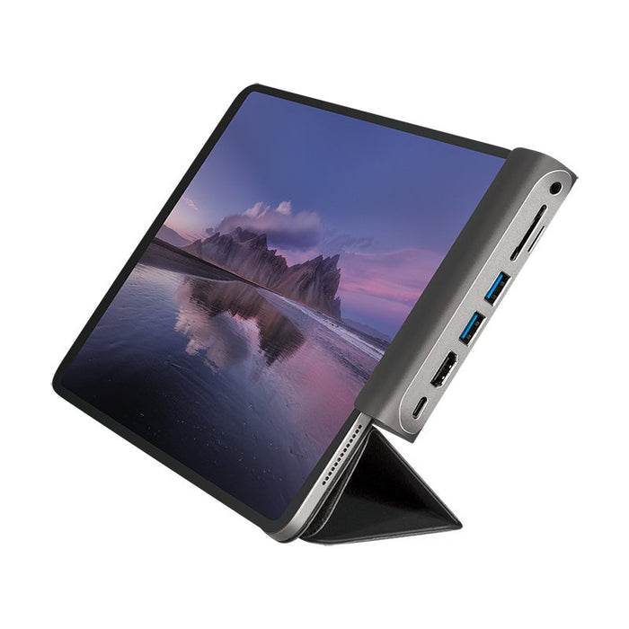 EAN 4052792065350 - LogiLink UA0385 base para portátil y replicador de puertos USB Tipo C Negro, Plata imagen 5
