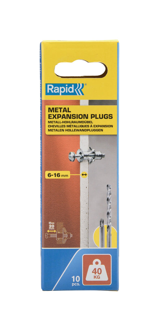 EAN 4051661038365 - Rapid 5001549 tornillo de anclaje y taco 10 pieza(s) Anclaje de expansión 37 mm imagen 2