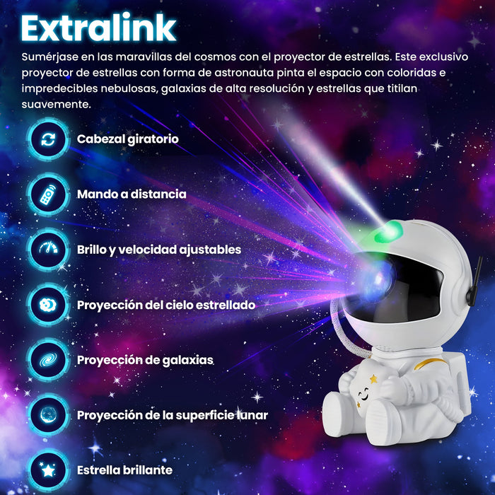 EAN 5906168632679 - Extralink HOME MINI ASTRONAUTA PROJEKTOR GWIAZD 03 imagen 10