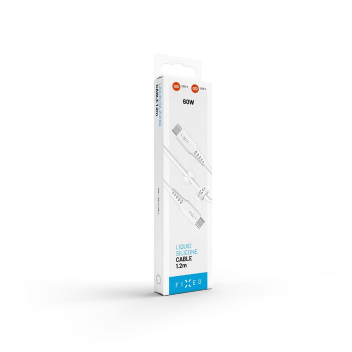 EAN 8591680147281 - FIXED FIXDLS-CC12-WH cable USB USB 2.0 1,2 m USB C Blanco imagen 8