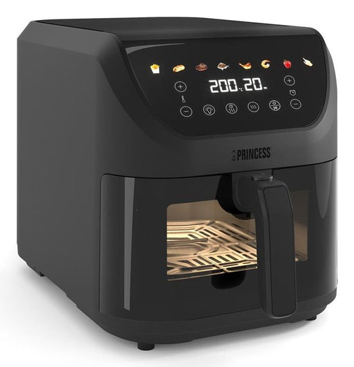 EAN 8711387999796 - Princess 182476 Sencillo 8 L Independiente 2000 W Freidora de aire caliente Negro imagen 1