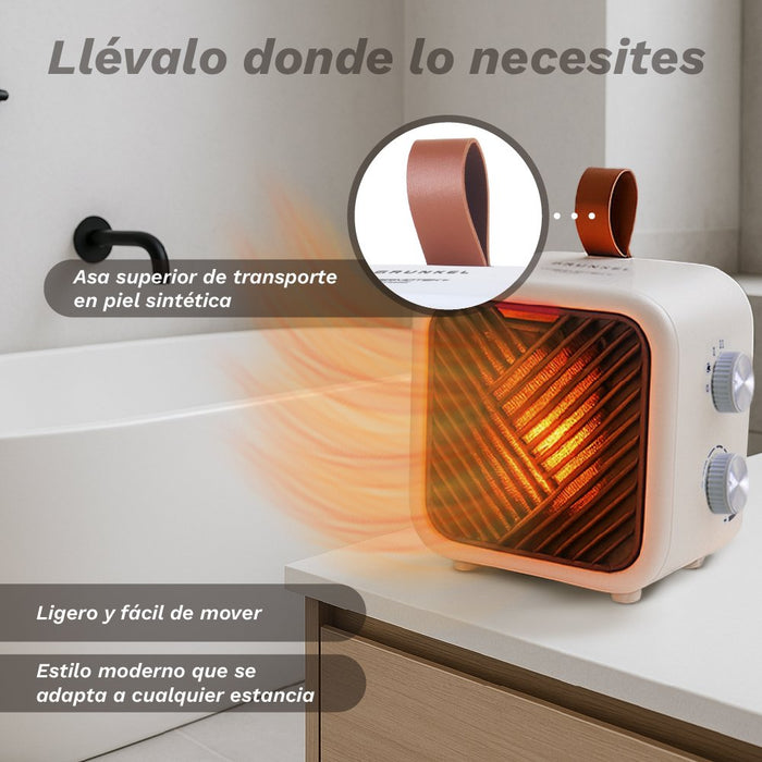 EAN 8426156019376 - Grunkel CF-1500CM calefactor eléctrico Interior Blanco 1500 W Calefactor eléctrico infrarrojo imagen 5