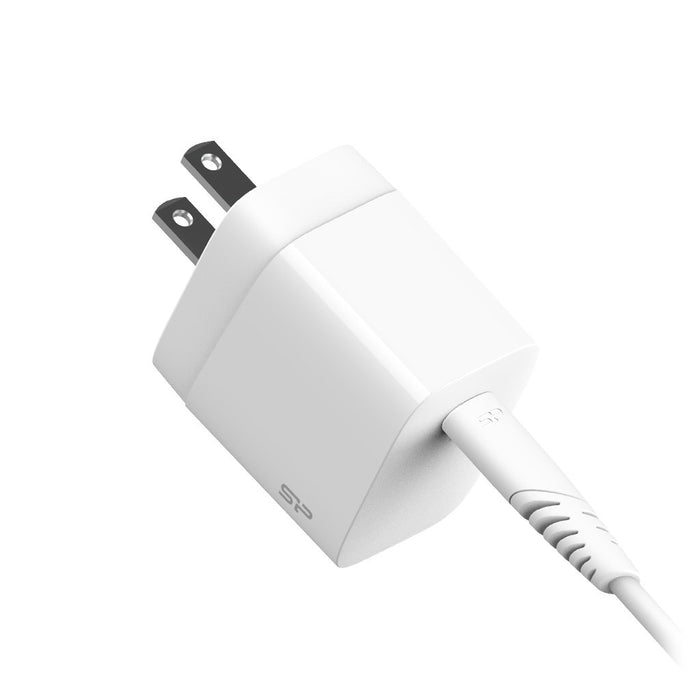 EAN 4713436139737 - Silicon Power SP18WASYQM10L0CW cargador de dispositivo móvil Smartphone, Tableta Blanco Corriente alterna imagen 1