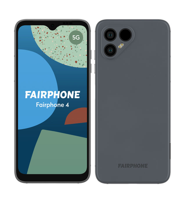 EAN 8718819372097 - Fairphone 4 16 cm (6.3") SIM doble Android 11 5G USB Tipo C 6 GB 128 GB 3905 mAh Gris imagen 3