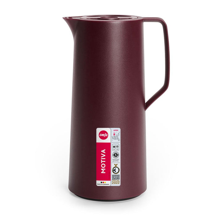 EAN 4009049536835 - EMSA Motiva Un sola tetera 1000 ml Burdeos imagen 5