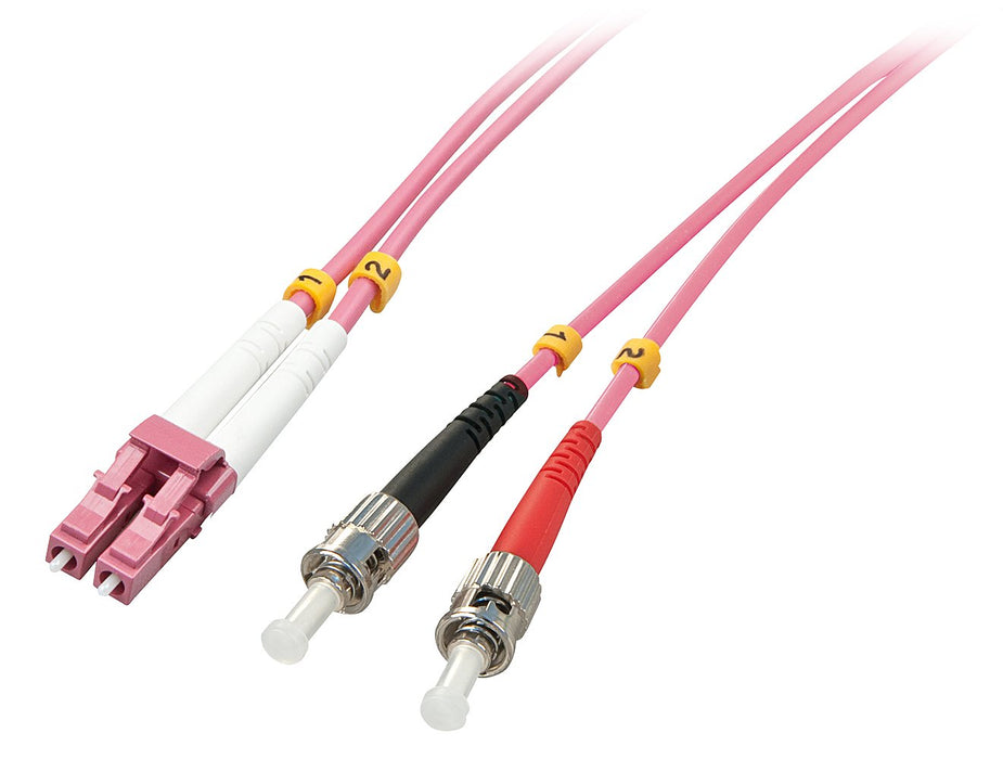 EAN 4002888463539 - Lindy 46353 Cable de fibra óptica e InfiniBand 5 m LC ST Rosa imagen 1