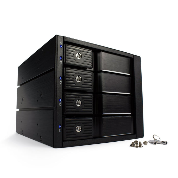 EAN 4250273421866 - Fantec BP-SA3141 Caja de disco duro (HDD) Negro 3.5" imagen 3
