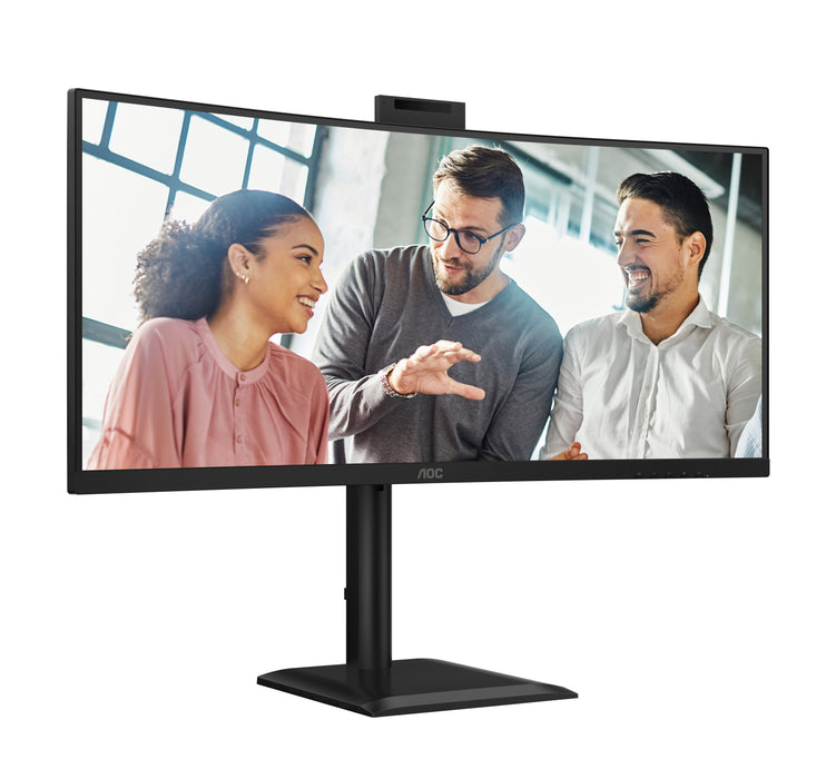 EAN 4038986112963 - AOC E4 CU34E4CW pantalla para PC 86,4 cm (34") 3440 x 1440 Pixeles UltraWide Quad HD LED Negro imagen 8