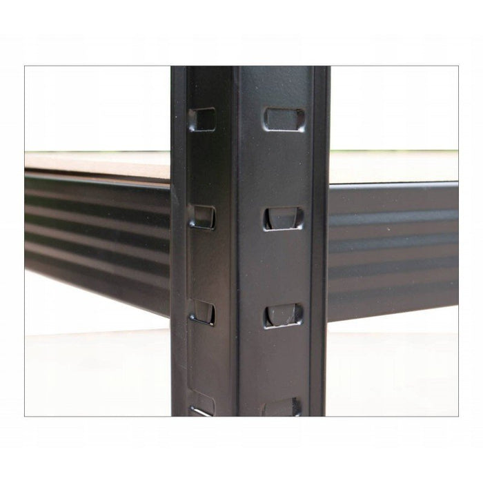 EAN 5902838469880 - Topeshop REGAŁ P9030 CZARNY soporte para almacenar herramientas de jardín Independiente Acero galvanizado imagen 7