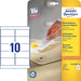 EAN 4004182047446 - Avery L4744REV-25 etiqueta de impresora Blanco Etiqueta para impresora autoadhesiva imagen 1