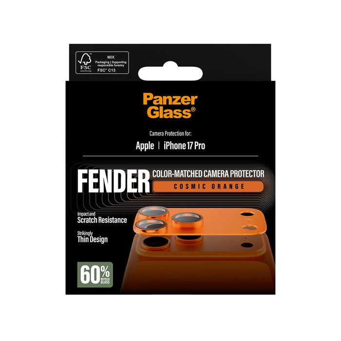EAN 5715685036729 - PanzerGlass ® Fender Camera Protector Cosmic Orange iPhone 17 Pro Protector de pantalla Apple 1 pieza(s) imagen 3