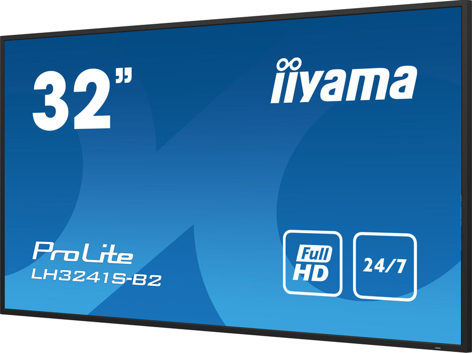 EAN 4948570123506 - iiyama LH3241S-B2 pantalla de señalización Diseño de quiosco 80 cm (31.5") LED 350 cd / m² Full HD Negro  imagen 7