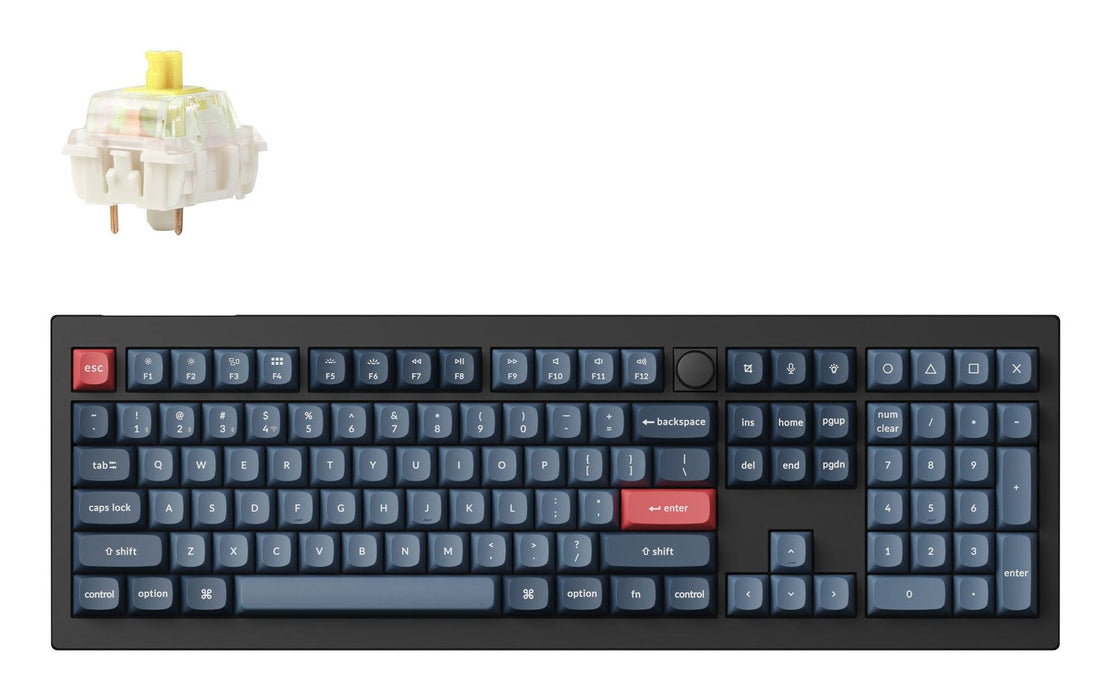 EAN 4895248868958 - Keychron V6 Max teclado Universal RF Wireless + Bluetooth Negro, Gris imagen 1