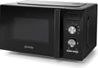 EAN 3838782667336 - Gorenje MO20A3BH Negro Microondas combinado Encimera 20 L 800 W imagen 1