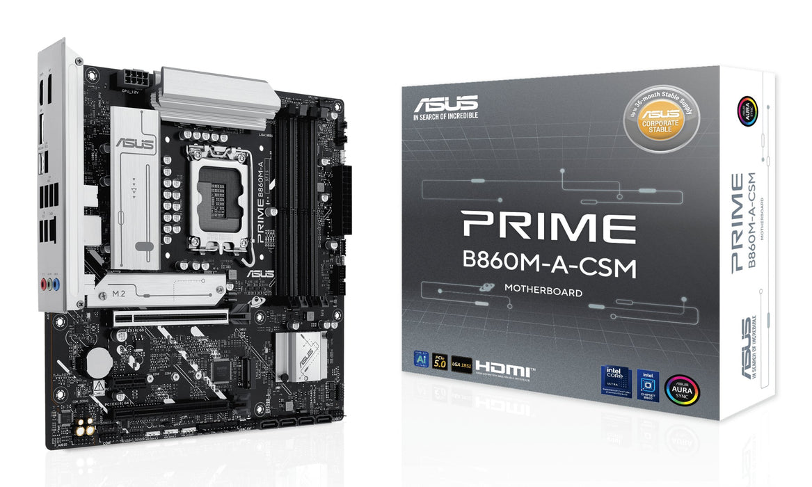 EAN 4711387819869 - ASUS PRIME B860M-A-CSM Intel B860 LGA 1851 (Socket V1) micro ATX imagen 1