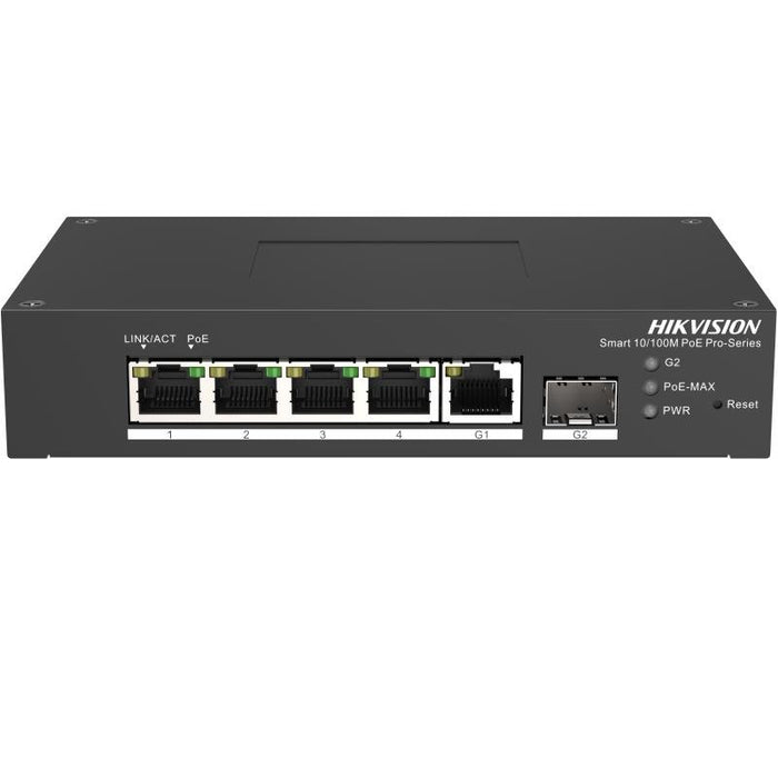 EAN 6931847175498 - Hikvision DS-3T1306P-SI/HS switch Gestionado L2 Fast Ethernet (10/100) Energía sobre Ethernet (PoE) Negro imagen 1