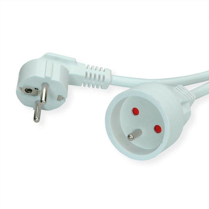 EAN 7630049611528 - VALUE 19.99.1175 cable de transmisión Blanco 10 m CEE7/7 imagen 2