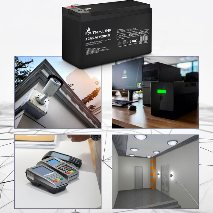 EAN 5903148916569 - Extralink AKUMULATOR BATTERY ACCUMULATOR AGM 12V 9AH Sealed Lead Acid (VRLA) imagen 10