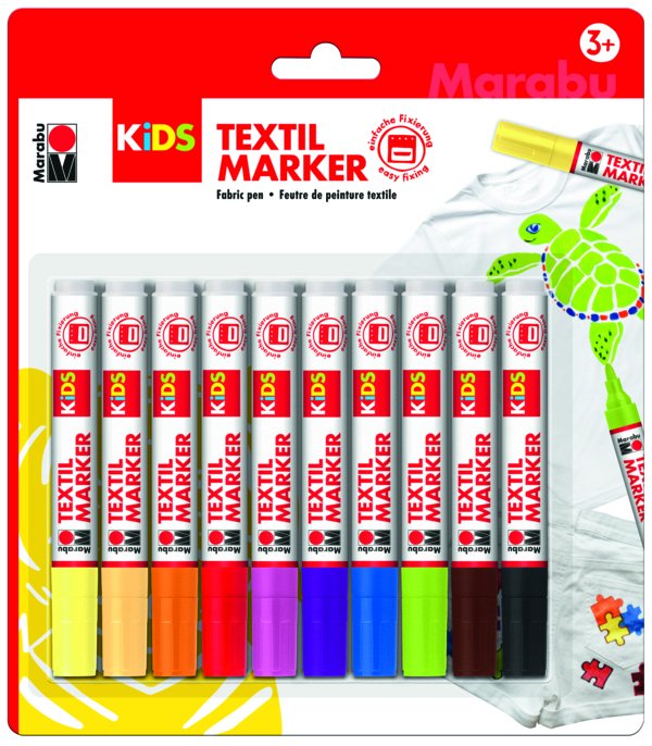 EAN 4007751605306 - Marabu 0314000000002 pintura para manualidades Pintura textil 10 pieza(s) imagen 1