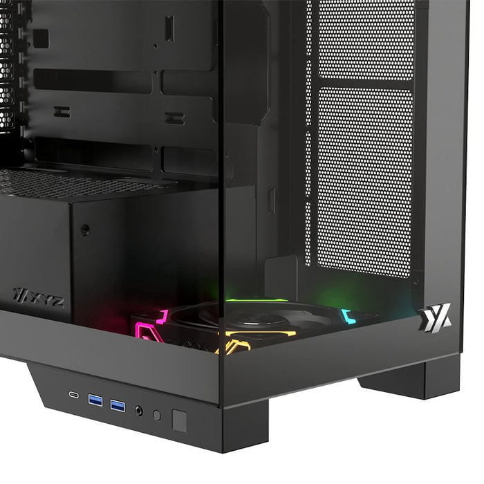 EAN 6978262010911 - XYZ TRIFECTA Midi Tower Negro imagen 7