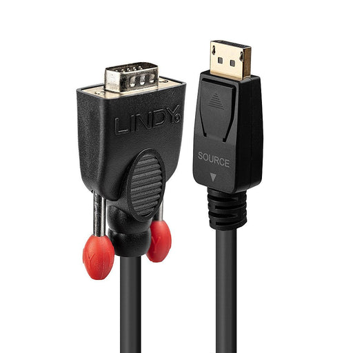 EAN 4002888419420 - Lindy 41942 adaptador de cable de vídeo 2 m VGA (D-Sub) DisplayPort Negro imagen 1