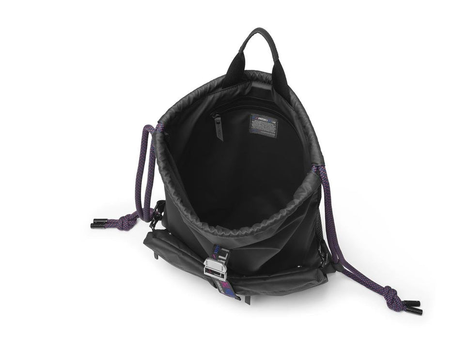 EAN 4711081222118 - ASUS BD3700 ROG SLASH Multi-use Drawstring Bag Mochila Negro imagen 11
