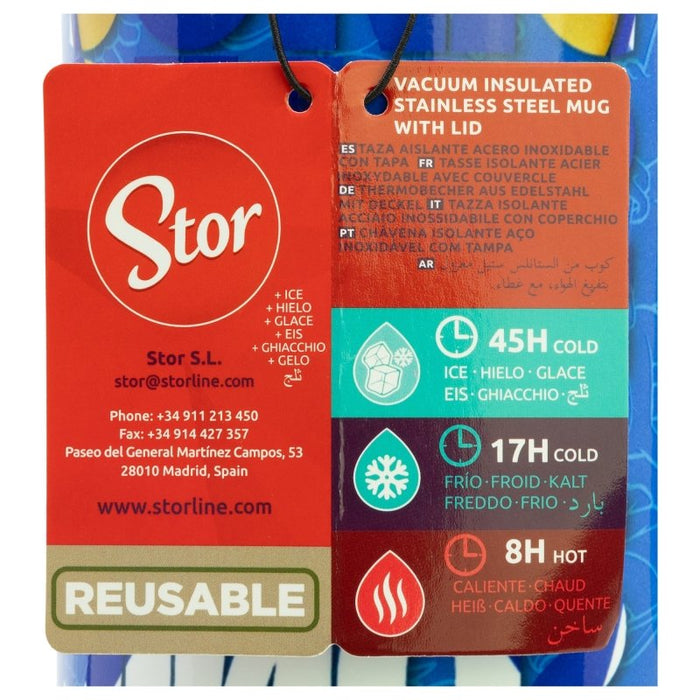 EAN 8412497748938 - Stor 74893 940 ml Azul Acero inoxidable imagen 4