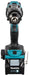 EAN 0088381894067 - Makita HP001GD201 taladro 2600 RPM Sin llave 2,7 kg Negro, Turquesa imagen 8