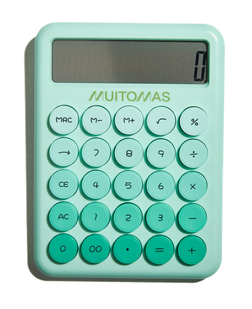 EAN 8021735215226 - Muitomas CALCULATORGN calculadora Escritorio Calculadora básica Verde imagen 1
