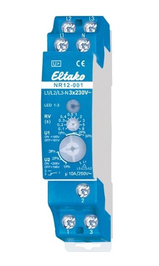EAN 4010312202524 - Eltako 22001330 interruptor eléctrico Interruptor rotativo 1P Azul imagen 1