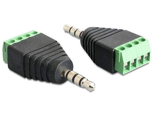 EAN 4043619654536 - DeLOCK 65453 cambiador de género para cable 3.5mm 4pin Negro, Verde imagen 1
