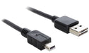 EAN 4043619833627 - DeLOCK 1m USB 2.0 A - mini USB m/m cable USB USB A Mini-USB A Negro imagen 1