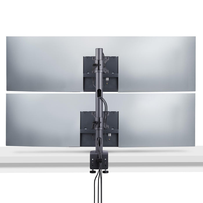 EAN 65030908306 - StarTech.com H2MPV-MONITOR-MOUNT soporte para monitor 124,5 cm (49") Escritorio Negro imagen 3