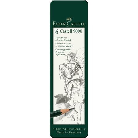 EAN 4005401190639 - Faber-Castell 9000 Lápiz de grafito imagen 1