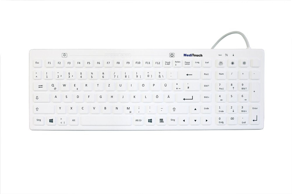 EAN 4260182240588 - Baaske Medical BL01 teclado Médico USB QWERTZ Alemán Blanco imagen 1