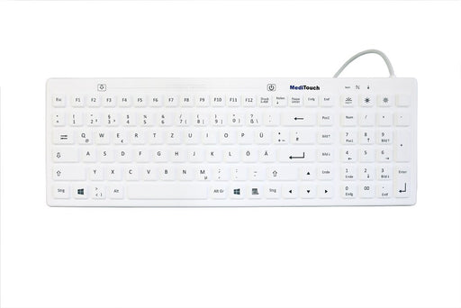 EAN 4260182240588 - Baaske Medical BL01 teclado Médico USB QWERTZ Alemán Blanco imagen 1