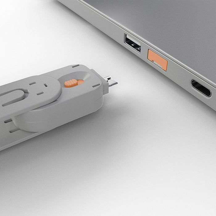 EAN 4002888406239 - Lindy 40623 bloqueador de puerto Llave de bloqueador de puerto USB tipo A Naranja Acrilonitrilo butadieno imagen 4