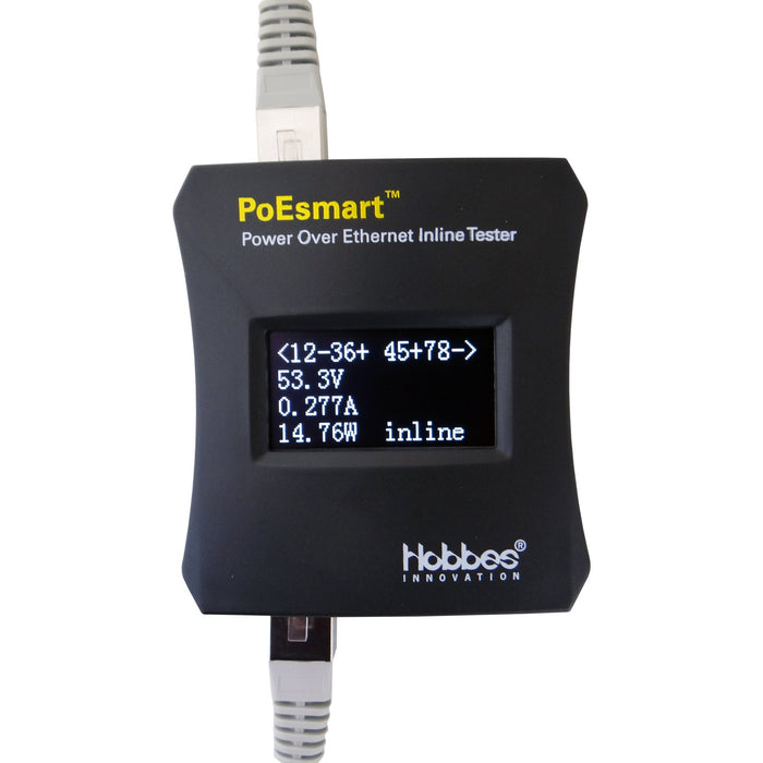 EAN 7630049618879 - HOBBES 256320 comprobador de cables de red Comprobador de alimentación PoE Negro imagen 4
