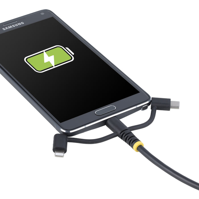 EAN 0065030907996 - StarTech.com RLTCUB1MBK cable USB USB 2.0 USB A Micro-USB B Negro imagen 7